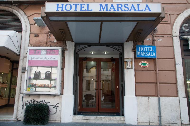 Hotel Marsala Рим Экстерьер фото